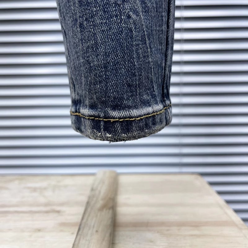 Unisex Classic Denim Jeans Loose Fit Daily Outdoor Wear - Image 4