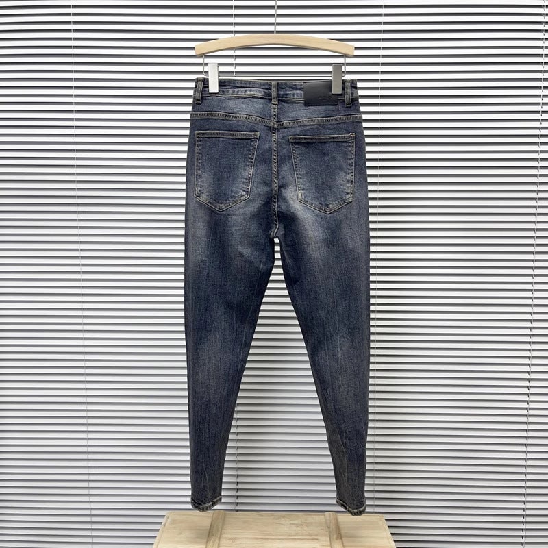 Unisex Classic Denim Jeans Loose Fit Daily Outdoor Wear - Image 5