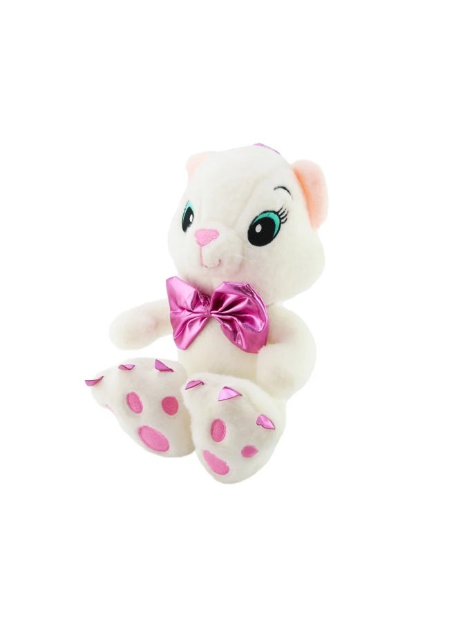 Polish cat doll with pink bow tie 60 cm - Image 2