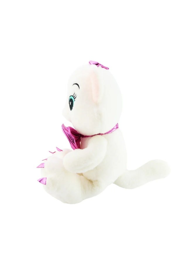 Polish cat doll with pink bow tie 60 cm - Image 5