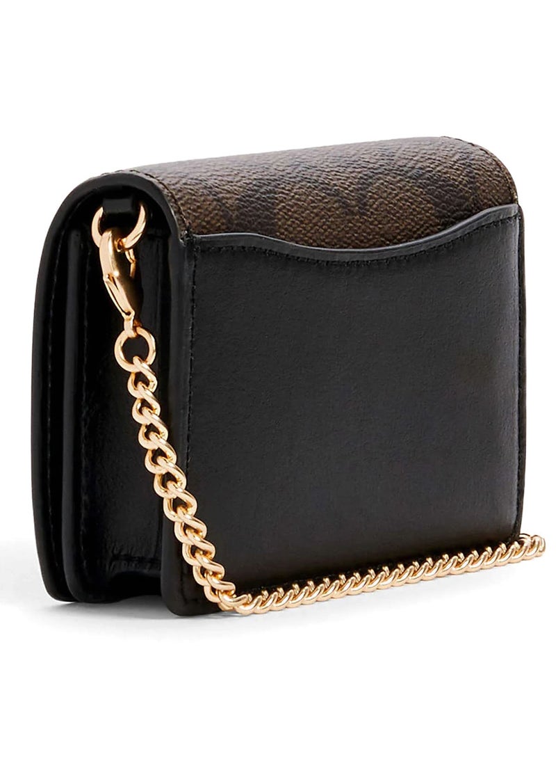 كوتش اوت ليت محفظة كوتش COACH ميني بسلسلة سيجنتشر موديل CZ278 - Image 2