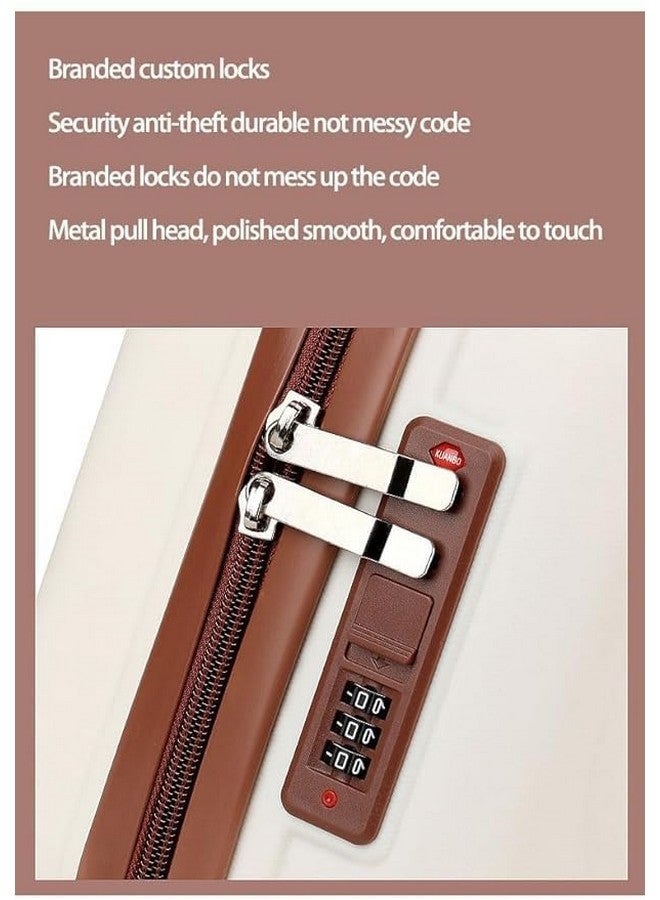 Ncry Mini Suitcase Hard Makeup Case Travel Case Toiletries Women Cartoon Travel Suitcase Storage Bag Cosmetic Case Box Beauty Makeup Case Bag with Lock System - Image 5