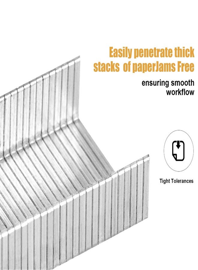 Leven Deli 5,000 Staples - Fits 60 Sheet Capacity Stapler, 3/8" Leg Length, 70 Sheet Capacity, 23/10, Jam Free Sharp Chisel Point Design - 10 Boxes of 500 - Image 4