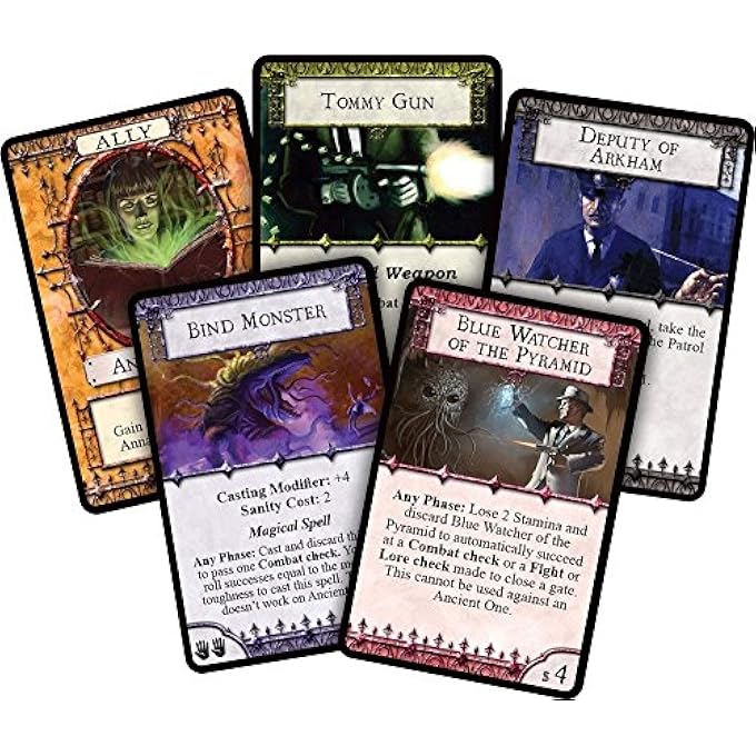 فانتزي فلايت غايمز Arkham Horror The Board Game Cooperative Lovecraftian Horror ل 12 عاما و 18 لاعبا 24 ساعة - Image 4