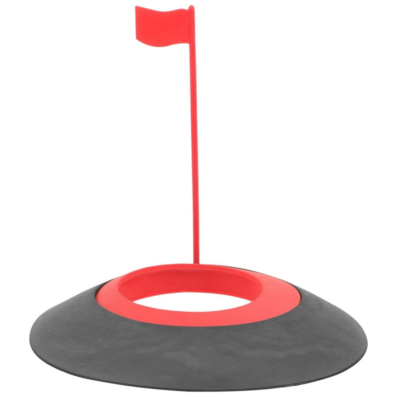 Golf Putting Cup Indoor Practice Hole With Flag TPU Durable Portable For Home Outdoor Training - Image 2