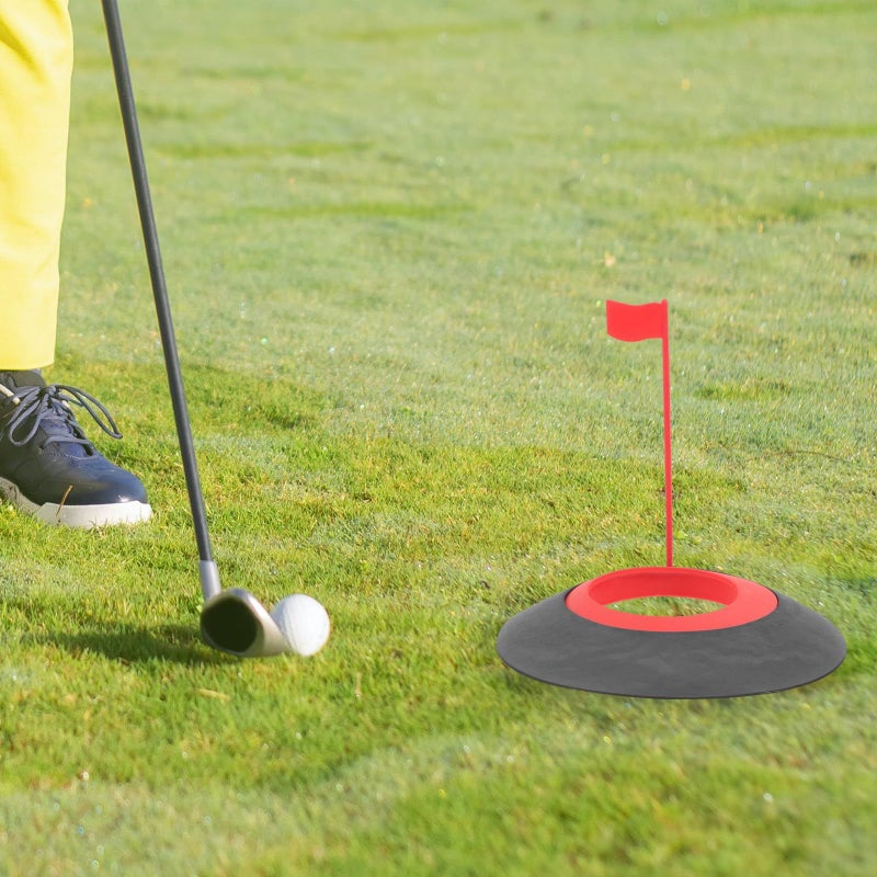 Golf Putting Cup Indoor Practice Hole With Flag TPU Durable Portable For Home Outdoor Training - Image 5