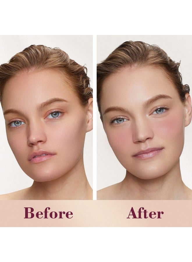 Cilrofelr Dewy Liquid Blush Soft Cream Liquid Blush For Cheek Buildable & Blendable Pigment Lightweight & Smooth Texture Longwear Formula For A Soft Natural Flush (01 Soft Rose) - Image 3