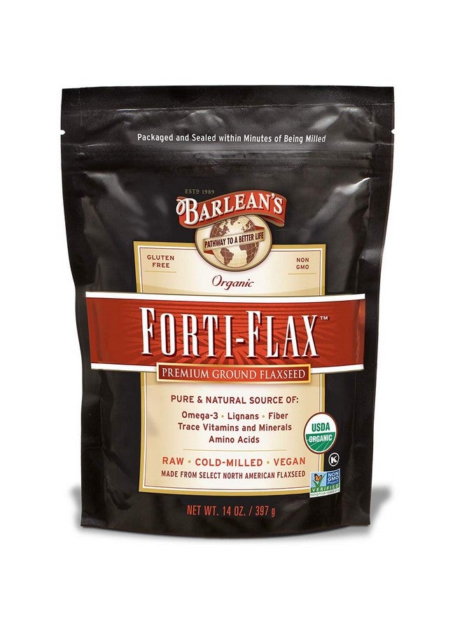 BARLEAN'S Barleans, Forti Flax Organic, 14 Ounce - Image 1