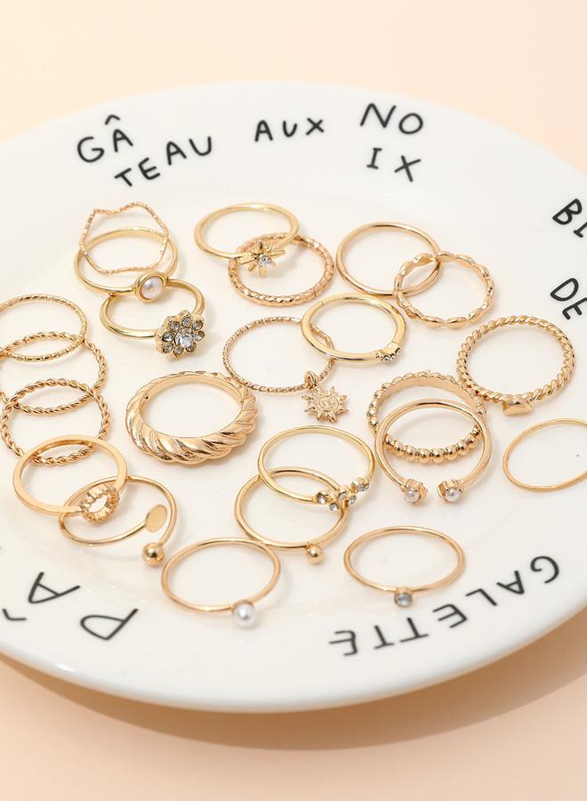 تايك تو طقم من 23 خاتم كاجوال - Image 4