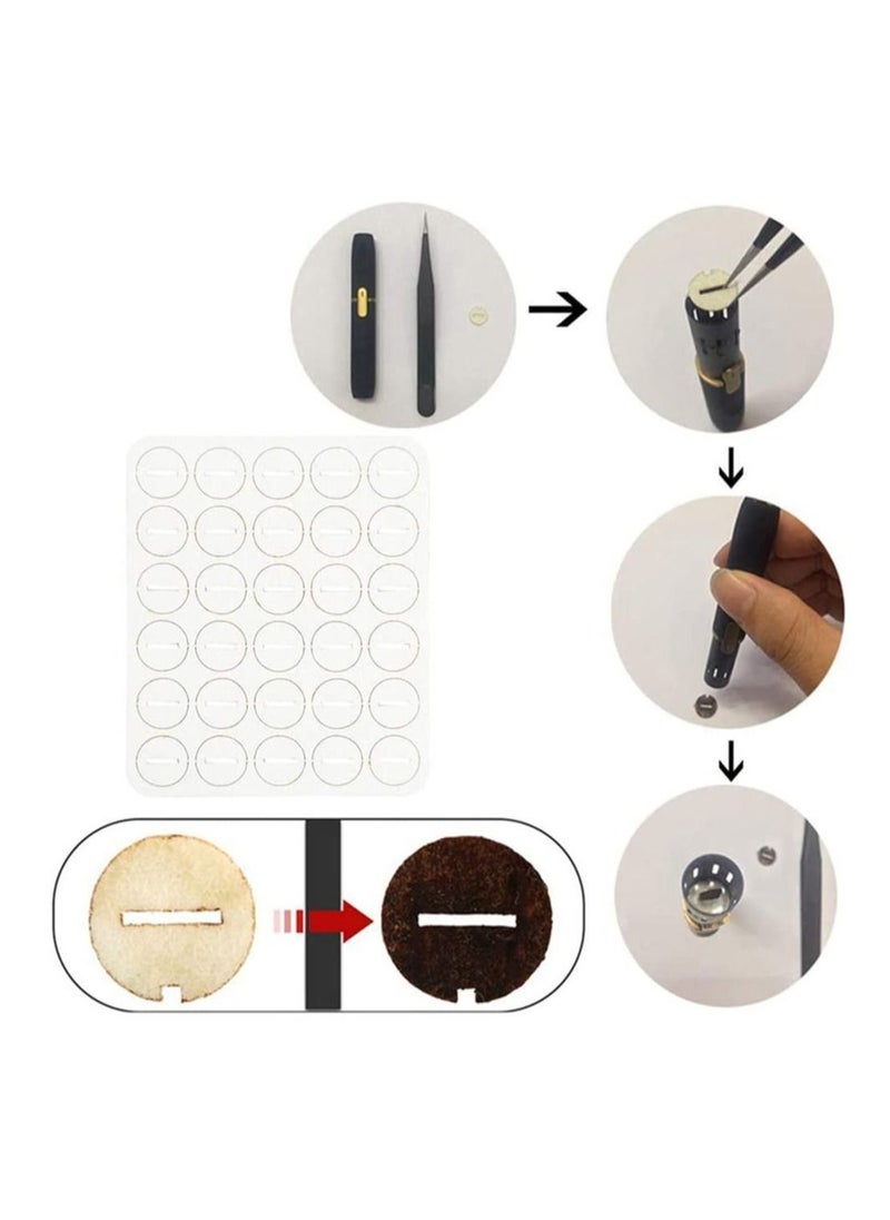 SYOSI - Suction Gasket,  with Tweezers 151 PCS Cleaning Kit for IQOS Anti Leak Heater Blade Cleaning Pad and Tweezer for IQOS 3.0 Multi - Image 1