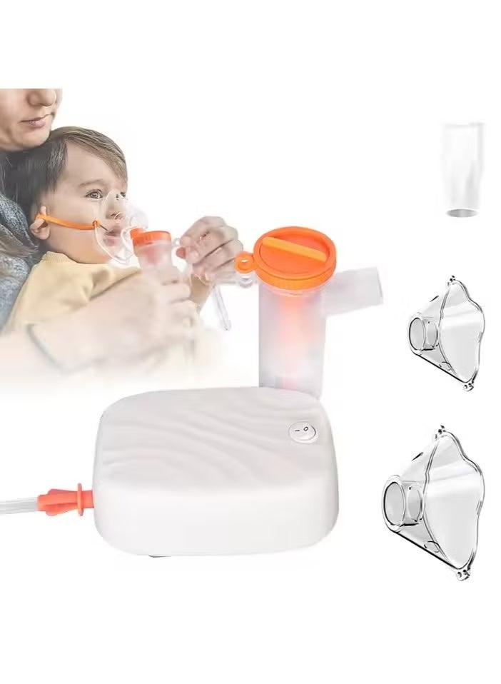 TIGER Portable Compressor Nebulizer with Ultra-Fine Mist Technology, Quiet Operation, Efficient Breathing Support Device for Adults and Children, Compact Design for Home Use - Image 1