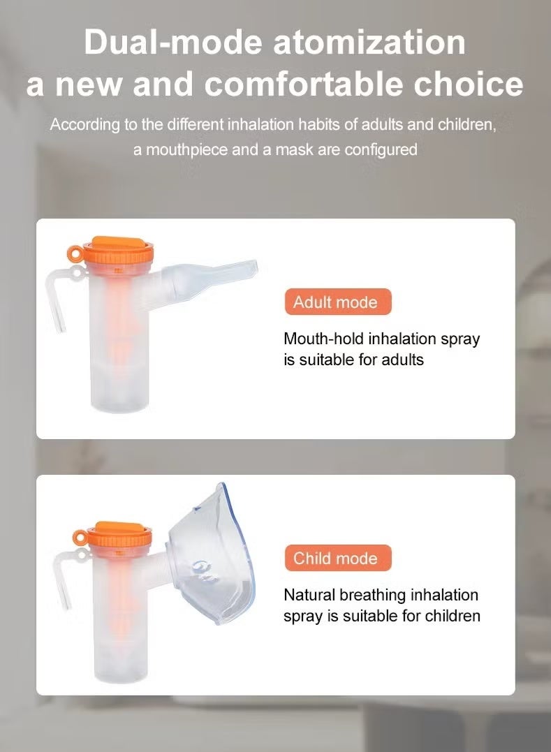 TIGER Portable Compressor Nebulizer with Ultra-Fine Mist Technology, Quiet Operation, Efficient Breathing Support Device for Adults and Children, Compact Design for Home Use - Image 2