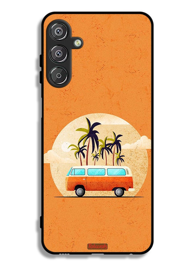 Tolwak Samsung Galaxy F15 5G Protective Case Cover Bus Art - Image 1