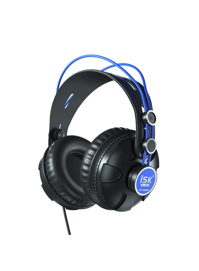 Isk Hp-680 Over-Ear Monitoring Headphones, Comfortable Full-Enclosed Cavity Design, Gaming Headphones, Professional Mobile Phone And Computer Sound Card Karaoke Recording Music Headphones - Image 5