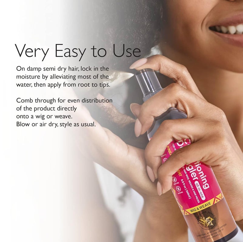 Esha Girl – Wig & Weave Leave-in Conditioner & Detangler - Image 4