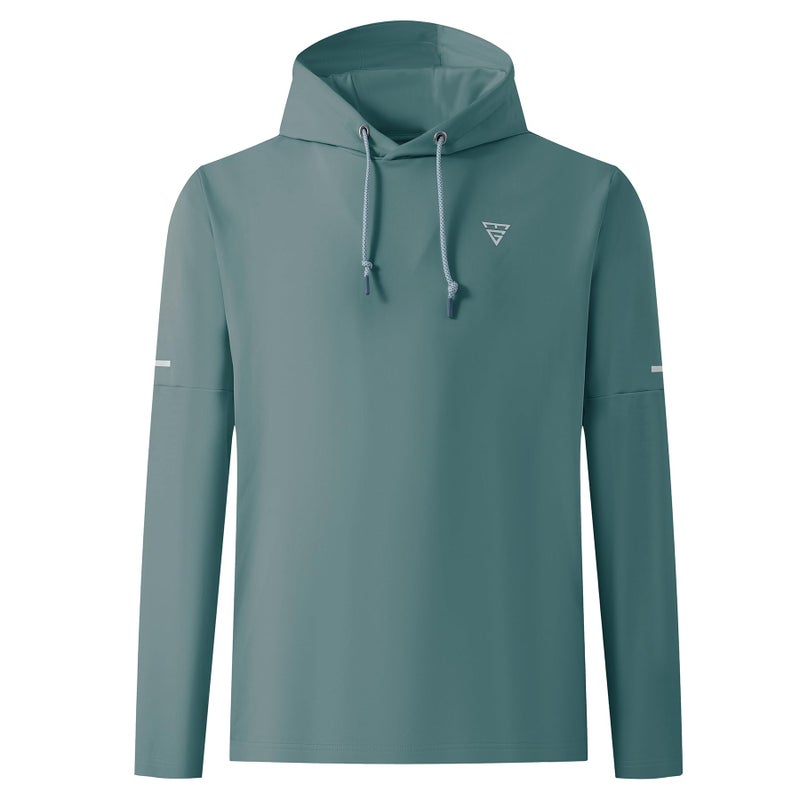 M MAELREG Mens Sweatshirts hoodies with Pockets Brushed Midweight Plain Color Golf Pullover Casual Hoodies for Men - Image 1