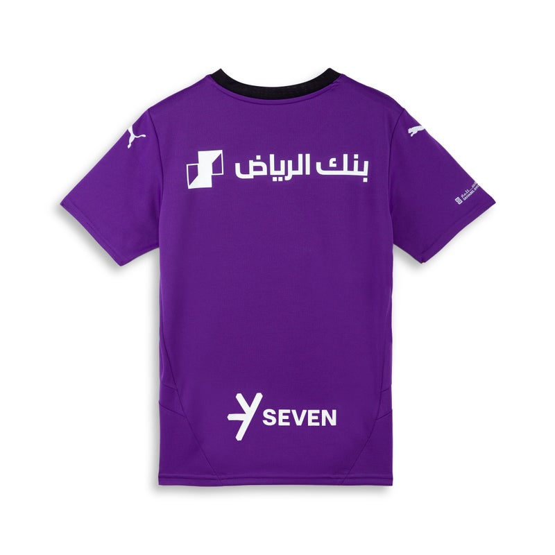 PUMA Al-Hilal SFC 24/25 Kids Unisex Purple Third Replica Jersey - Image 2