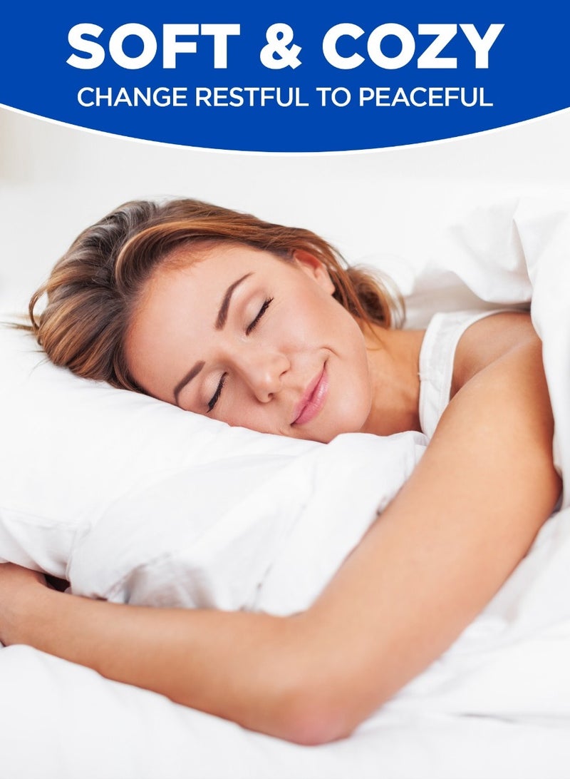 إنفينيتي اكسكلوسيفز واقي مرتبة إنفينيتي إكسكلوسيف المقاوم للماء بنسبة 100% - طبقة علوية من القطن بنسبة 100% - فائق النعومة - جيوب عميقة 30 سم، غطاء مرتبة ملائم - Image 5