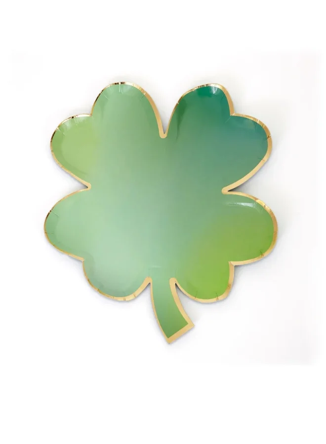 Meri Meri Clover Leaf Plates