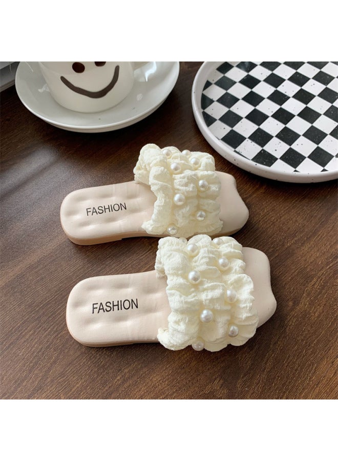 Children's Slippers New Little Princess Fairy Style Soft Bottom Non-slip Outer Dress All-match Casual Breathable Girls' Sandals