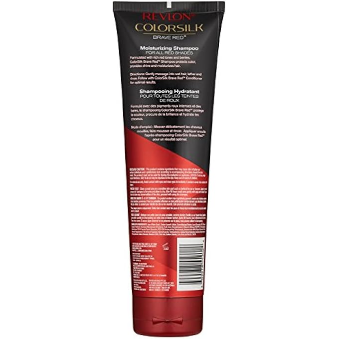 Revlon SHAMPOO COLOR SILK MOISTURIZING BRAVE RED 250ML - Image 2