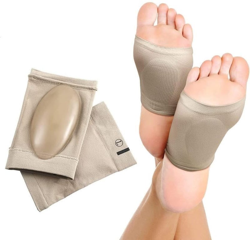 ZEXREL® Flat Foot Arch Support for Men & Women | Medial Arch Support for Flat Feet Correction Sleeve with Cushion | Plantar Fasciitis Leg Foot Pain Relief Product | Free Size | For Orthopaedic Shoes Slippers Foot Arch Socks (Flat Foot) - Image 4