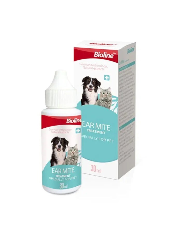 Bioline Ear Mite Treatment[Volume - 30ml] - Image 1