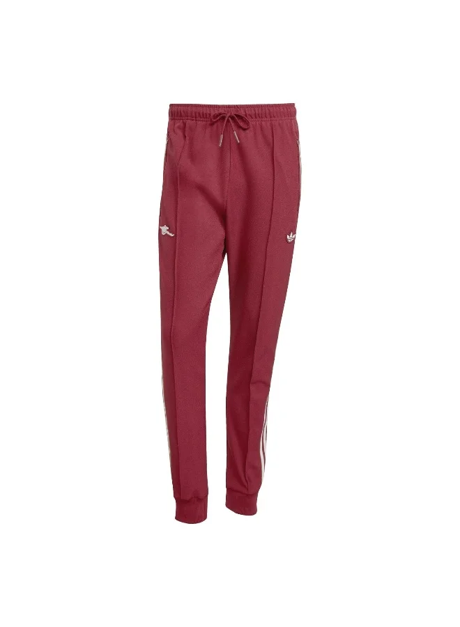 Adidas Adidas Afc Icon Tp Burgundy Tracksuit Pants Pants For Men