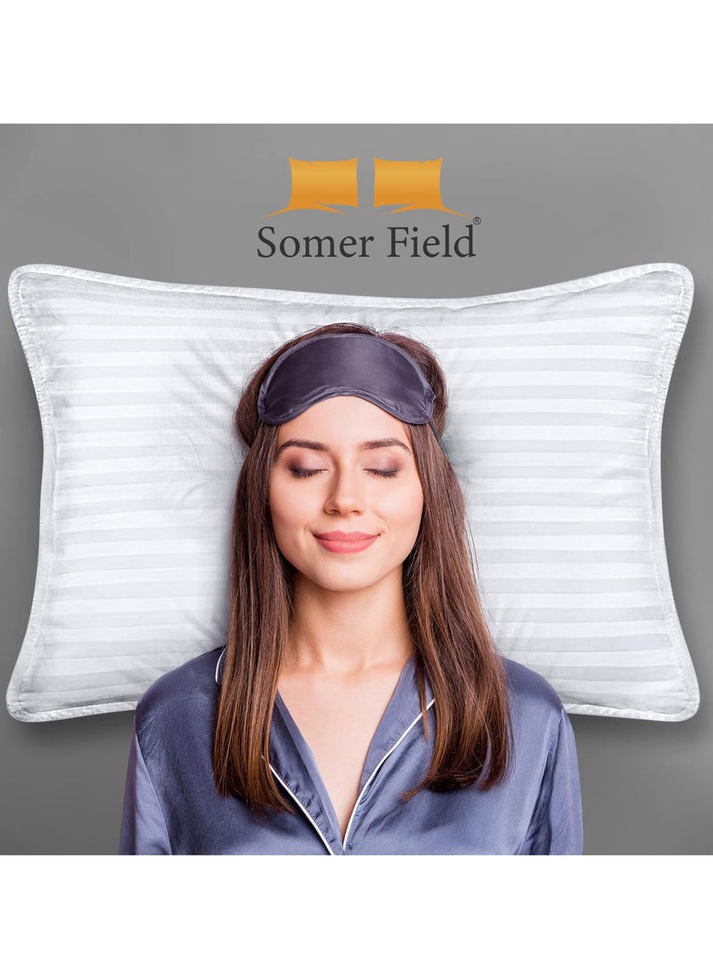 Somer Field - Comfortable Fiber Filled Pillow - 2Pcs Set - 50x75cm - SPECIAL BUNDLE OFFER PACK - pzsku/Z4143C8918D46159E86EAZ/45/_/1731180533/39b9c5e5-2447-47e0-bb6d-9419a03df418