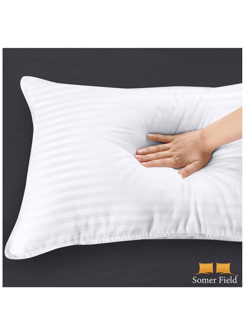 Somer Field - Comfortable Fiber Filled Pillow - 2Pcs Set - 50x75cm - SPECIAL BUNDLE OFFER PACK - pzsku/Z4143C8918D46159E86EAZ/45/_/1731180535/c772d467-ae23-4e19-ad22-fdf6ce557ad6