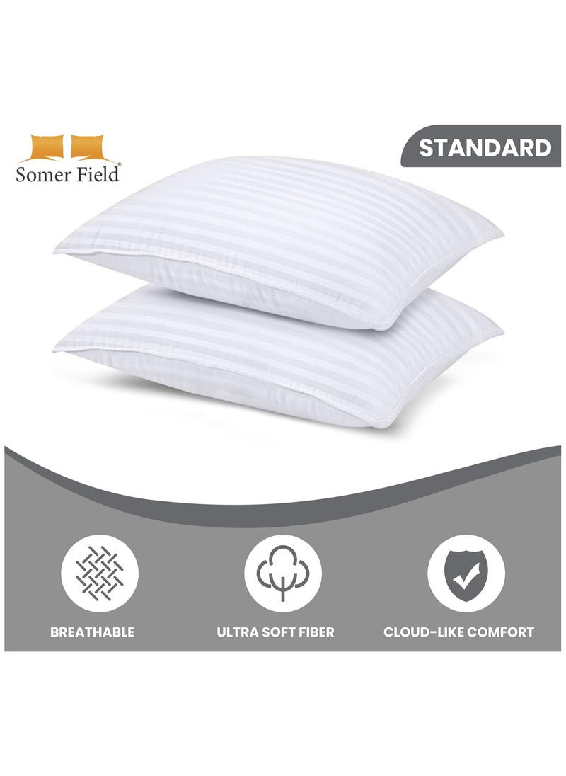 Somer Field - Comfortable Fiber Filled Pillow - 2Pcs Set - 50x75cm - SPECIAL BUNDLE OFFER PACK - pzsku/Z4143C8918D46159E86EAZ/45/_/1731180542/6eecc498-62c8-4a23-833b-99ed7b77bd92