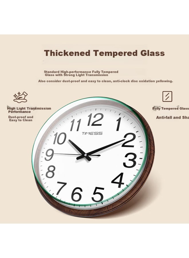 Timess Wall Clock, Living Room Simple Home Creative Fashion Clock, Wall-mounted Quartz Clock, 46cm + 18 Inches - Image 3