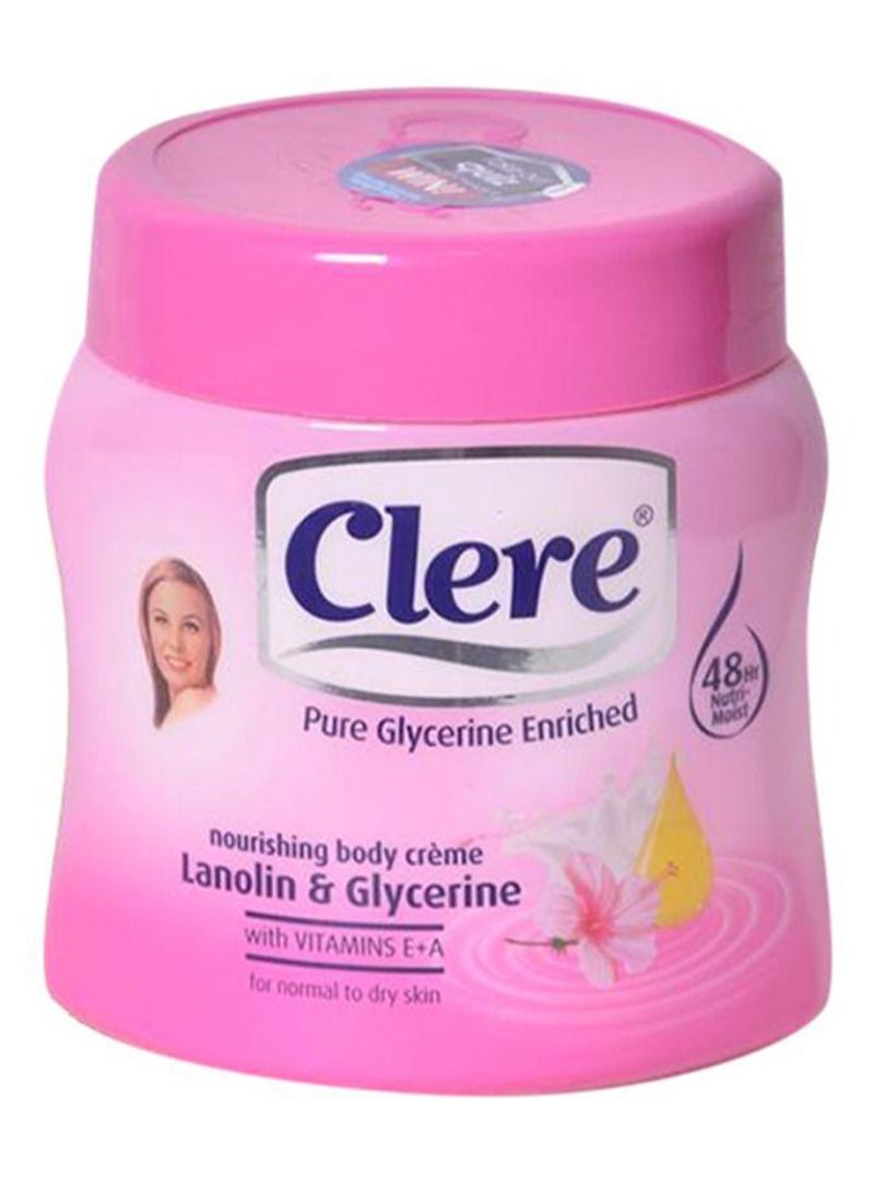 CLERE Nourishing Body Cream Lanolin and Glycerine 300ml - Image 2