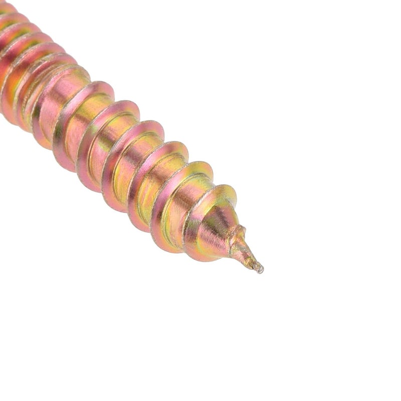 uxcell 1/4-20 x 1-1/2" Hanger Bolts Double Head Dowel Screw for Wood Furniture 10pcs - Image 5
