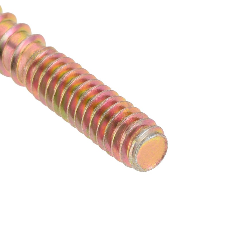 uxcell 1/4-20 x 1-1/2" Hanger Bolts Double Head Dowel Screw for Wood Furniture 10pcs - Image 4