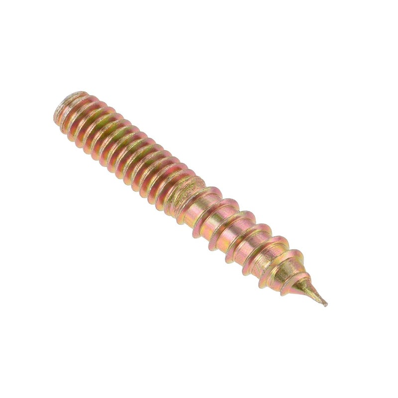 uxcell 1/4-20 x 1-1/2" Hanger Bolts Double Head Dowel Screw for Wood Furniture 10pcs - Image 3