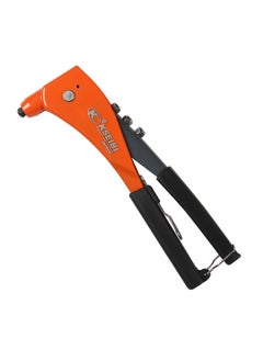 KSEIBI Hand Riveter Heavy Duty, Painted Finish, Adjustable 10.5" 270mm, Heavy Duty Clamp for Fastening Materials Using Rivets, Join Sheet Metal Panels. Durable and Suitable for Metal, Plastic and Leather.  - Image 2
