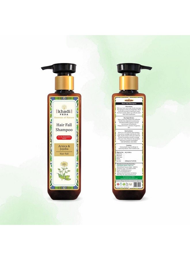 khadi veda - Arnica & Jojoba Hair Fall Shampoo - 200 Ml. - Image 1