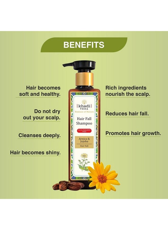 khadi veda - Arnica & Jojoba Hair Fall Shampoo - 200 Ml. - Image 1