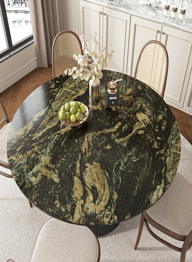 Wallercity Marble Contact Paper for Countertops Waterproof Glossy Black Marble Wallpaper Peel and Stick Shiny Kitchen Counter Contact Paper for Kitchen Tables Blacksplash Vinyl Roll 15.8 x 236 in - Image 3