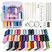 Magicfly Polymer Clay Starter Kit,  45 Colors Oven Bake Clay with 5 Modeling Tools and 40 Accessories, Safe and - Image 2