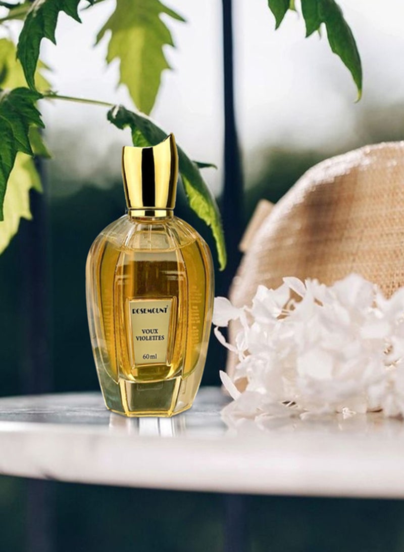 Rosemount Voux Violettes Citrus Infusion with Fruity Elegance Top Notes of Orange Lemon and Bergamot Enchanting Base of Amber White Musk Madagascar and Vanilla Long Lasting Fragrance - Image 3