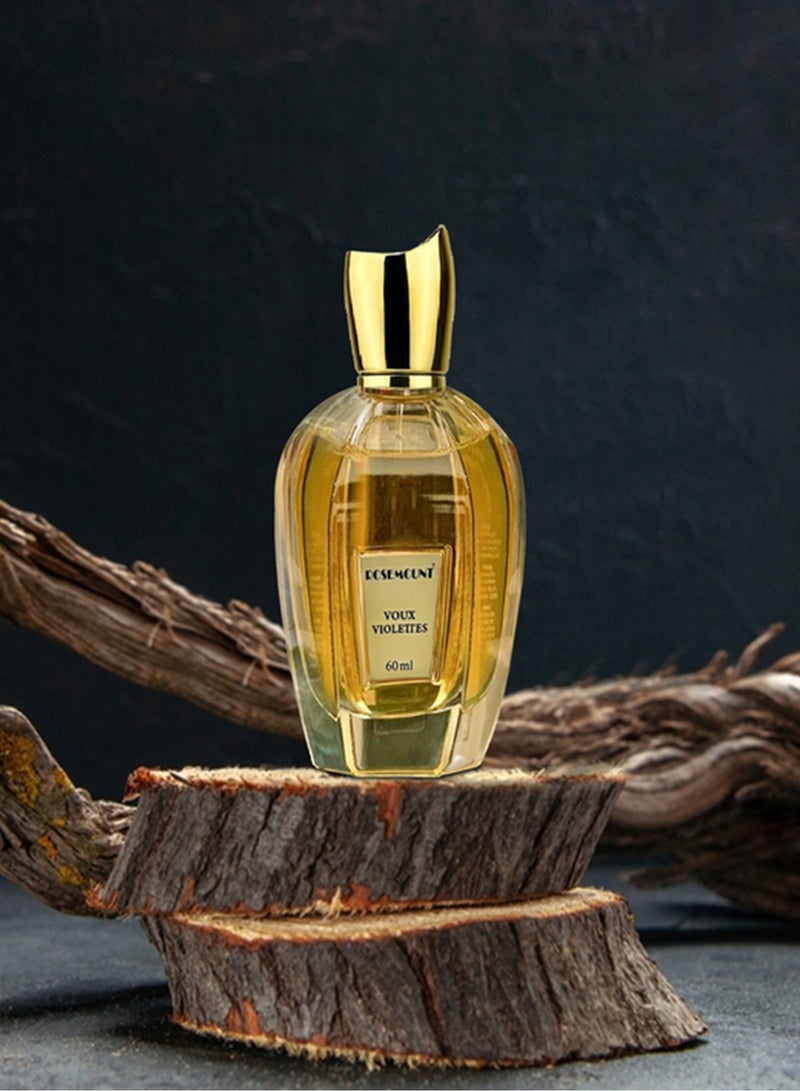 Rosemount Voux Violettes Citrus Infusion with Fruity Elegance Top Notes of Orange Lemon and Bergamot Enchanting Base of Amber White Musk Madagascar and Vanilla Long Lasting Fragrance - Image 4