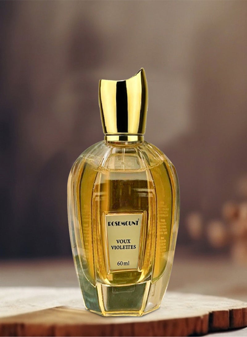 Rosemount Voux Violettes Citrus Infusion with Fruity Elegance Top Notes of Orange Lemon and Bergamot Enchanting Base of Amber White Musk Madagascar and Vanilla Long Lasting Fragrance - Image 5