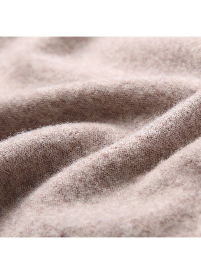Hengyuanxiang Hengyuanxiang Men's Thick 100% Pure Wool Sweater Autumn And Winter Middle-aged And Young Men's Solid Color Casual Bottoming Knitted Sweater  - Image 3