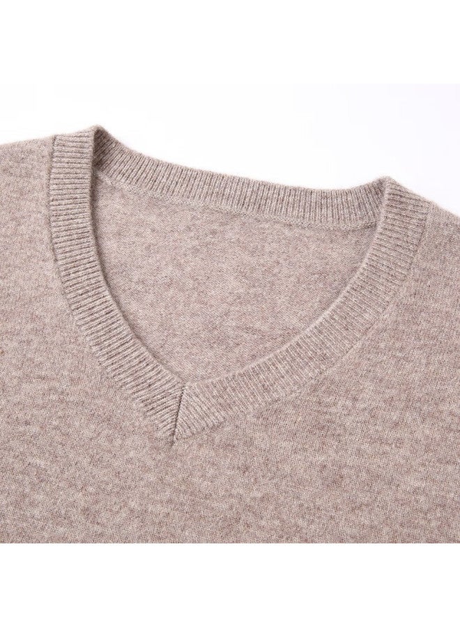 Hengyuanxiang Hengyuanxiang Men's Thick 100% Pure Wool Sweater Autumn And Winter Middle-aged And Young Men's Solid Color Casual Bottoming Knitted Sweater  - Image 1