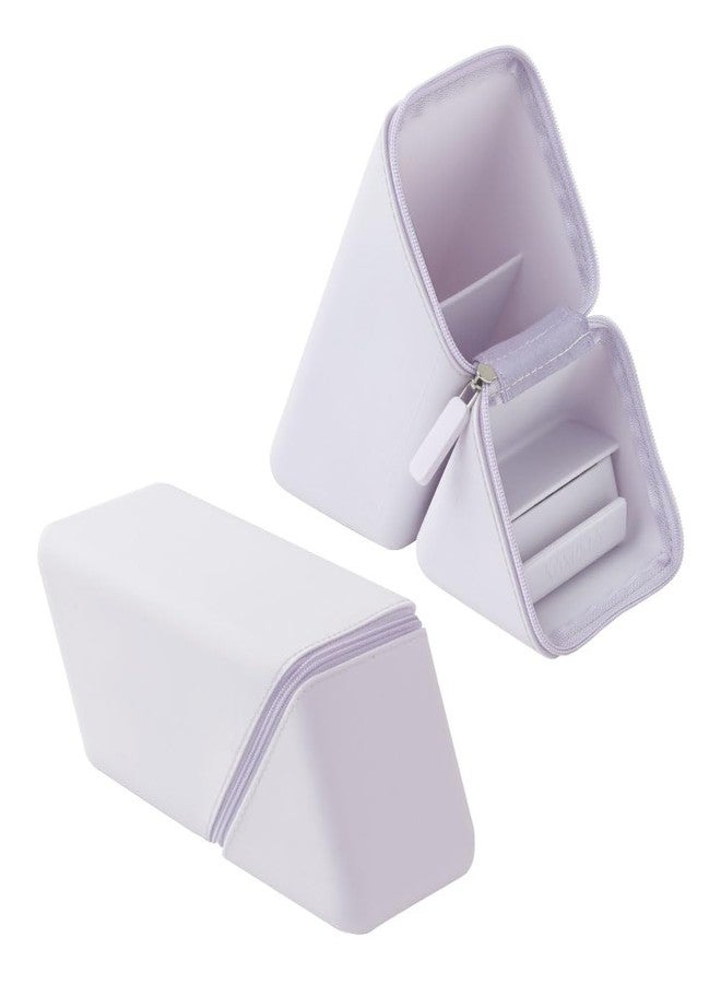Sonic Pen Case Cakusta Portable Pen Holder Wide with Drawer, Violet FD-2045-V - Image 1