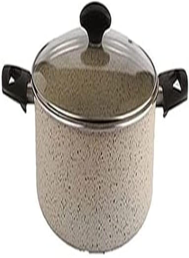 La Vita Pot 26 cm w/glass lid Stone 2.3 ml