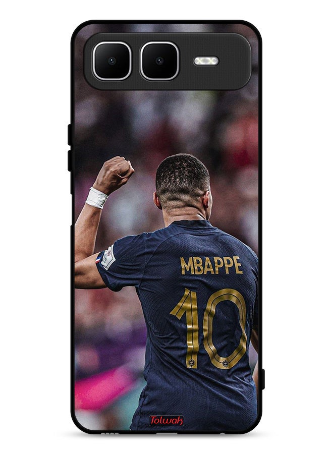 Tolwak Infinix Smart 10 Plus Protective Case Cover Mbappe 10