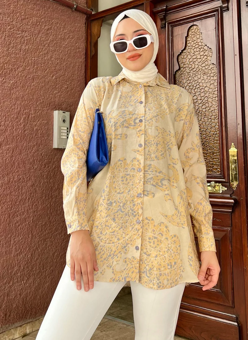 Bwest Gold - Blouses - Bwest